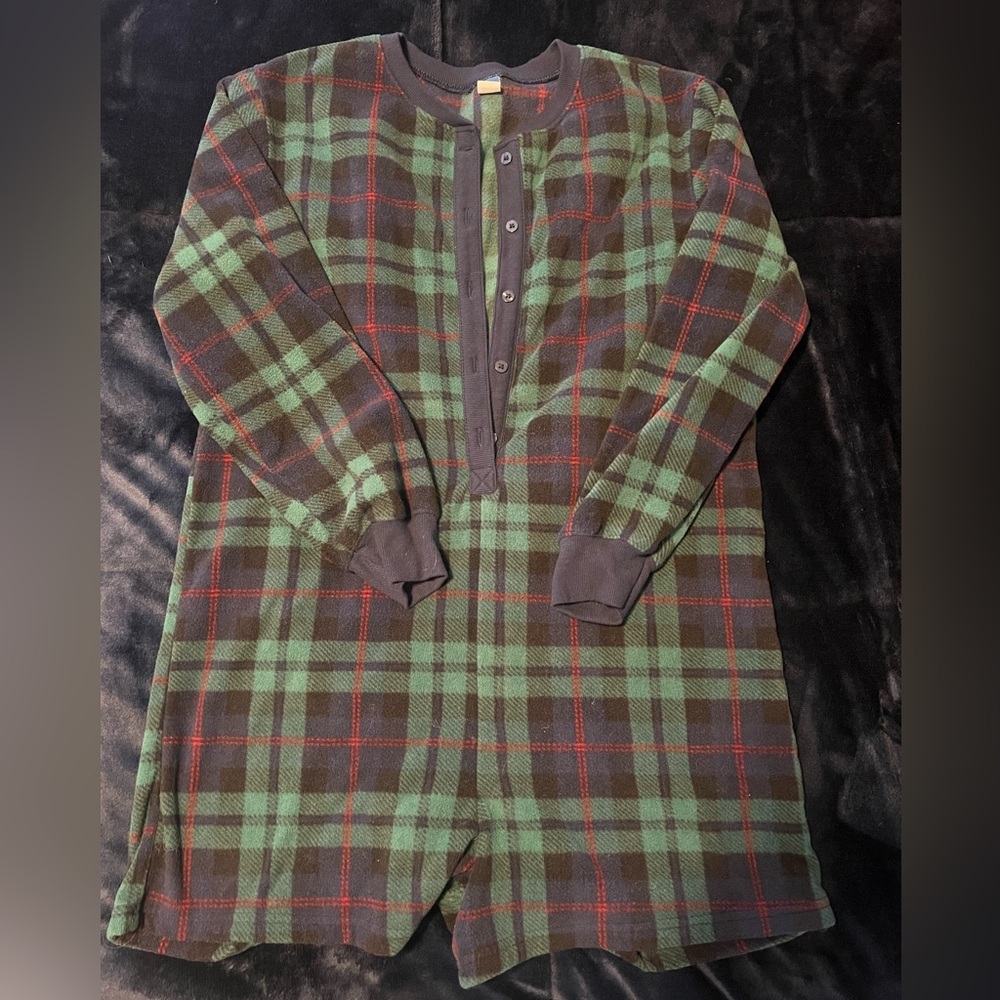 2 Flannel Romper Pajamas ****SOLD****